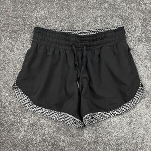 Lululemon Choose A Side Shorts Womens 4 Black Gray Reversible Running Gym 3"